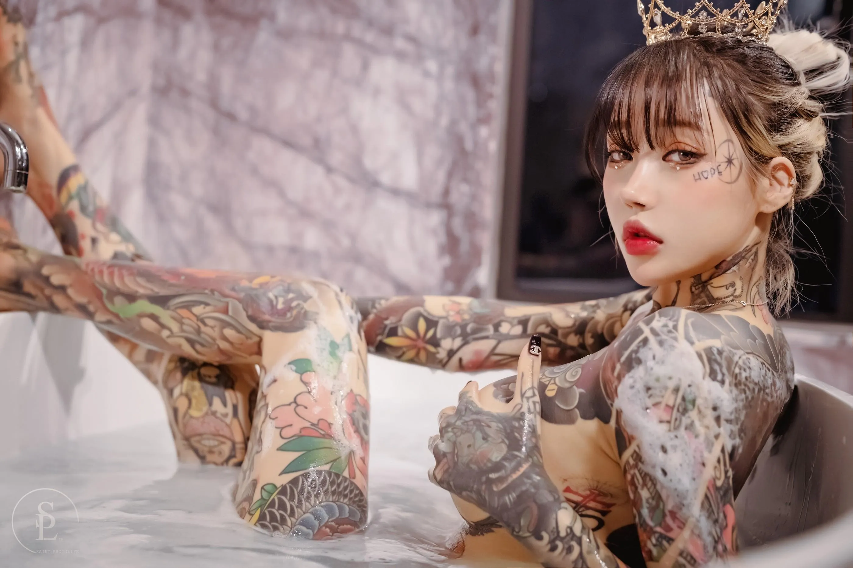 NO.091 [SaintPhotoLife] Yoko – Vol.05 Bubbles [60P]插图1